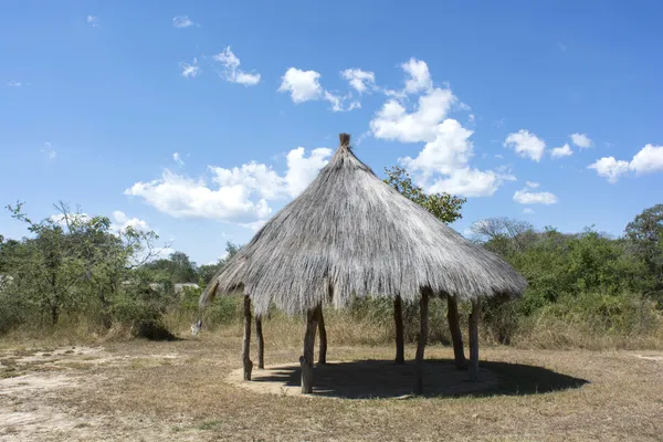 아프리카 오두막 — 스톡 사진