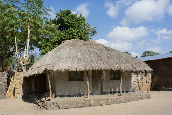 Африканский дом — стоковое фото