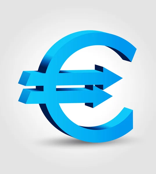 Euro sign 1 — Stock Vector