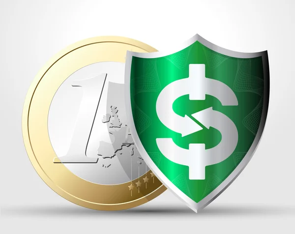 Money protection — Stock Vector