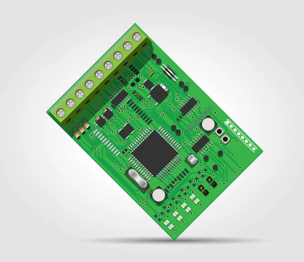 Entegre devre — Stok Vektör