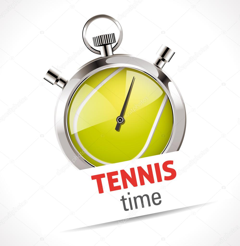 Stopwatch Sport Tennis Stock Vector Image by ©kosecki 45456151