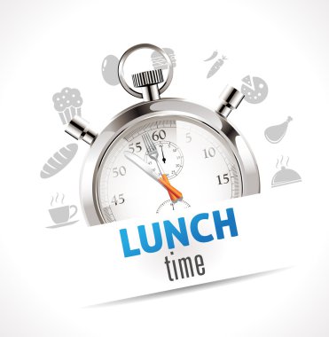 Stopwatch - lunch time