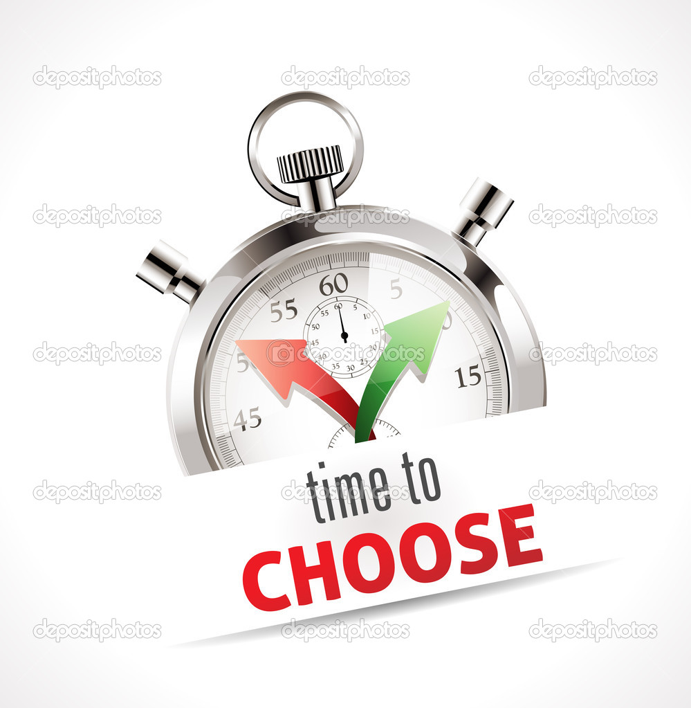 Stopwatch - time to choose