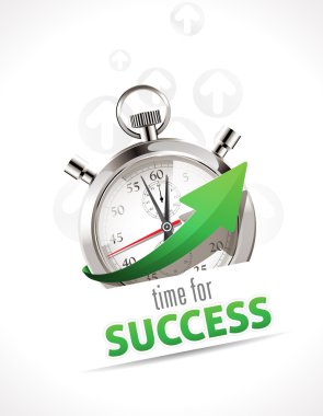Time for success clipart