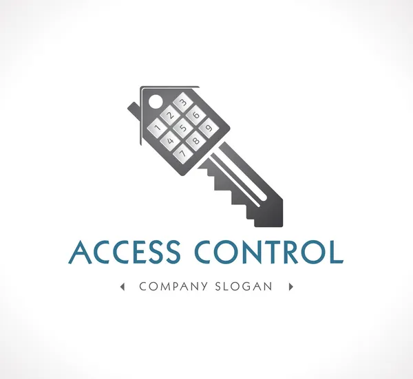 Система контролю доступу — стоковий вектор