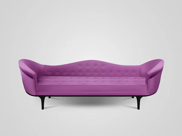 Lila Sofa — Stockvektor