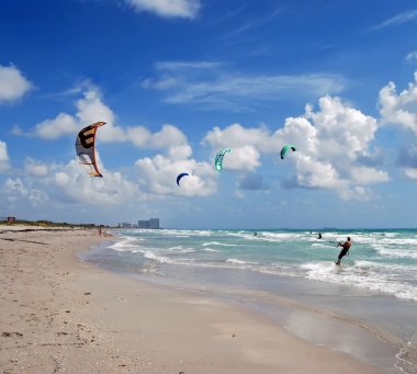 Dania Beach Kitesurfers