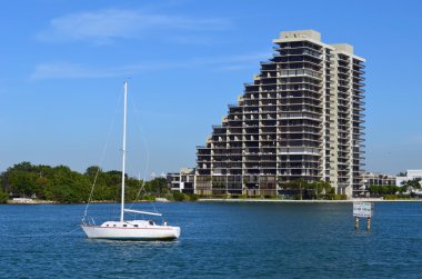 Miami Plajı manzaralı