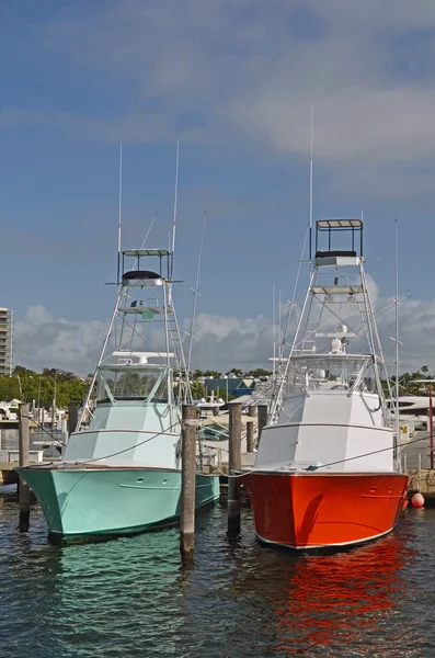 Sport Fishing Boats — Stock Photo, Image