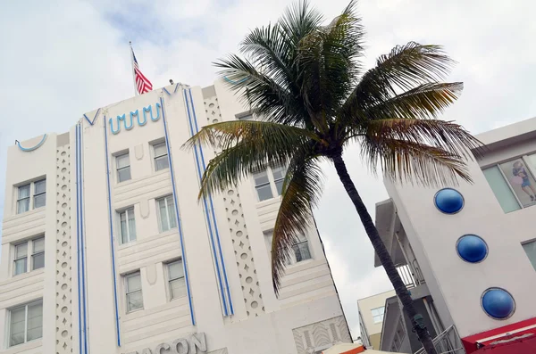 Miami familjeägda Artdeco — Stockfoto