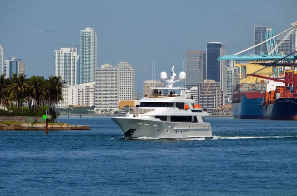 Yacht noleggiato — Foto Stock