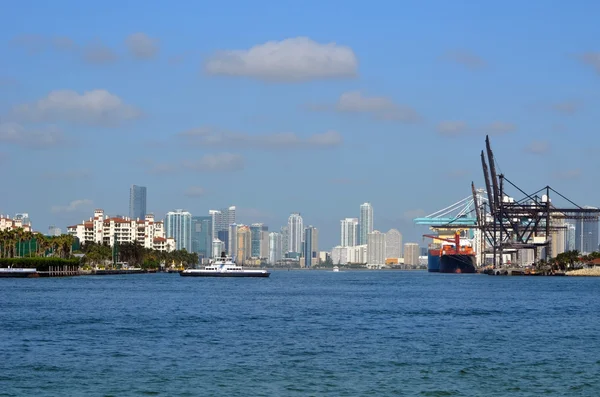 Porto di Miami — Foto Stock