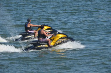 Jet seyir kayakçı