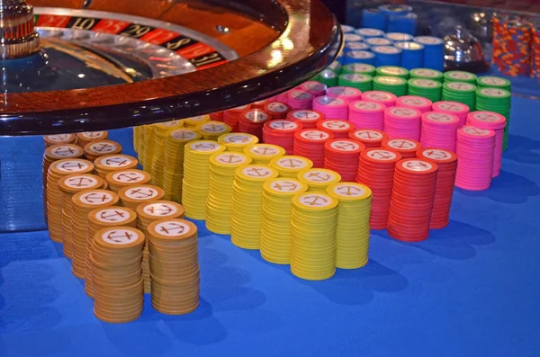 Casino zseton Jogdíjmentes Stock Fotók