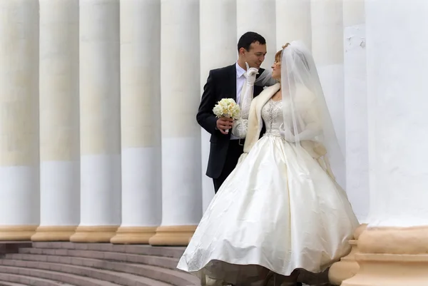 Bride and groom — Stock Photo, Image