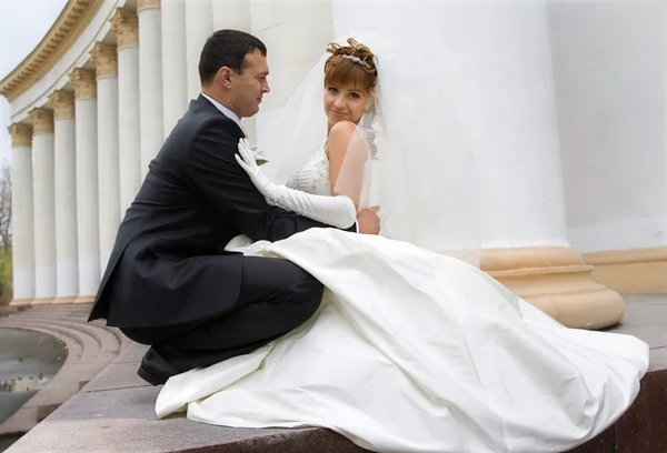 Bride and groom — Stock Photo, Image