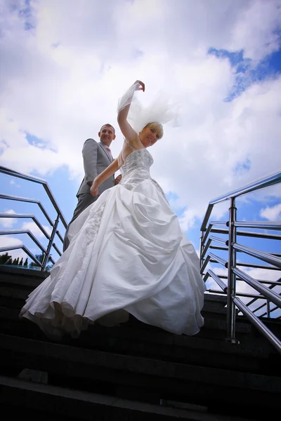 Matrimonio coppia — Foto Stock