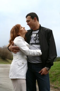 Romantik genç çift