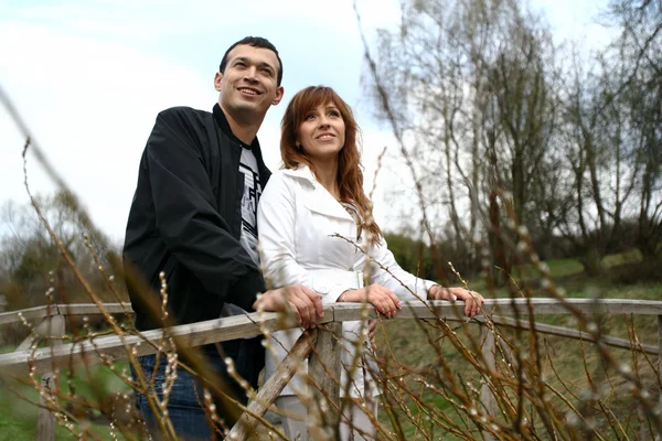 Lovely young couple — Stock Photo, Image