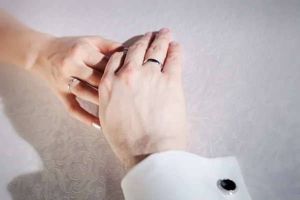 Wedding rings — Stock Photo, Image