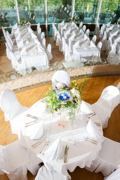 Banquet table Stock Photo