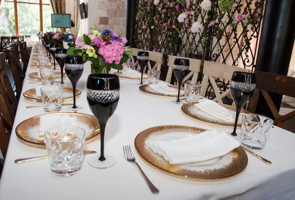 Banquet table — Stock Photo, Image