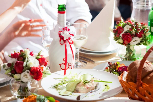 Banquet table — Stock Photo, Image