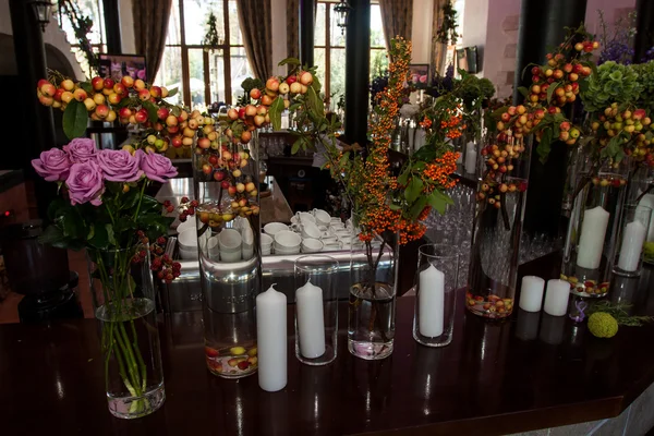 Boda floral decoración —  Fotos de Stock