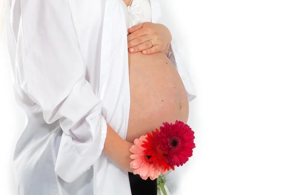 Красивая беременность — стоковое фото