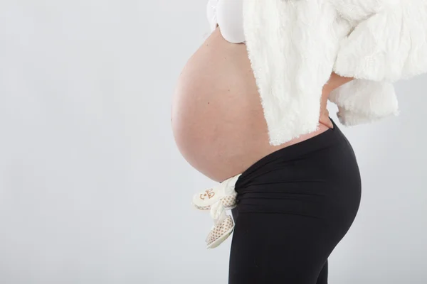 Schöne Schwangerschaft — Stockfoto