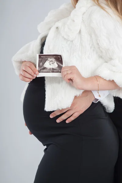 Krásné těhotenství — Stock fotografie