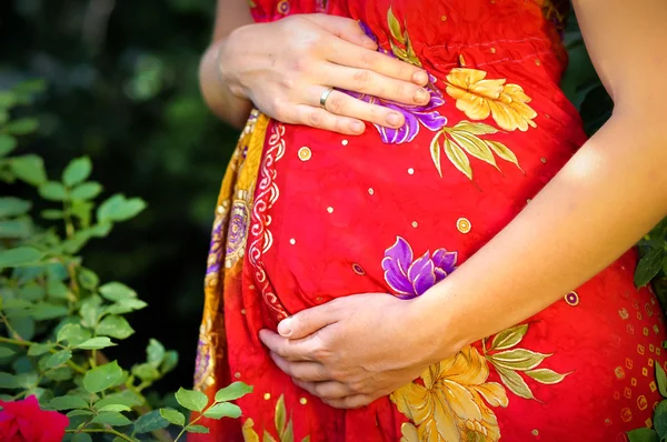 Bella gravidanza — Foto Stock