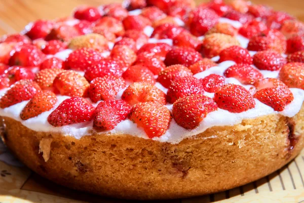 Tarte aux fraises — Photo