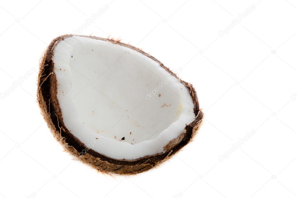 broken coconut