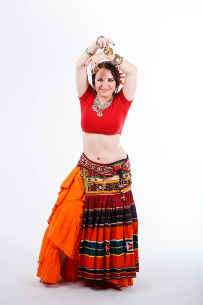 Bailarina tribal — Foto de Stock