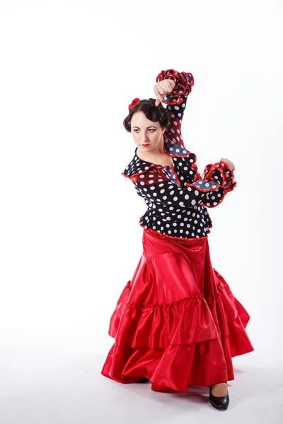 Ballerina spagnola di flamenco — Foto Stock