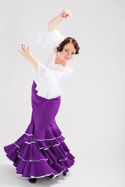 Femme danseuse de flamenco espagnole — Photo