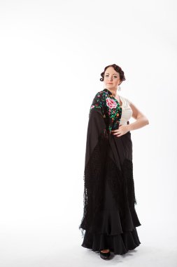 kadın, İspanyol flamenko dansçısı