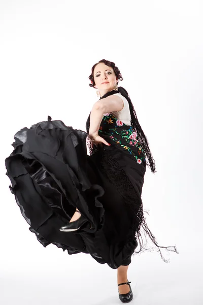 Dançarina espanhola de flamenco — Fotografia de Stock
