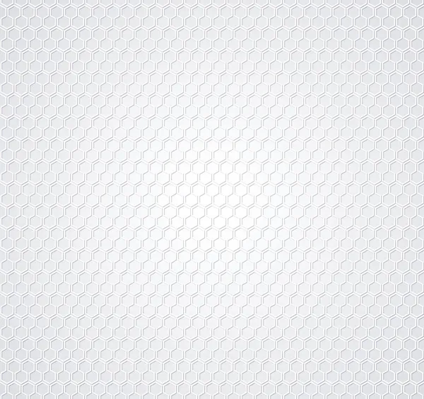 White honeycomb background — Stock Vector