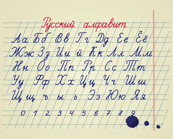 Rusça alfabe seti