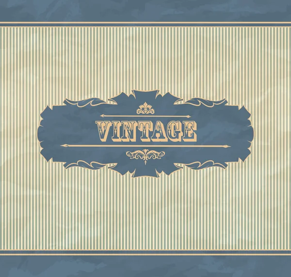 Retro Vintage Hintergrund — Stockvektor