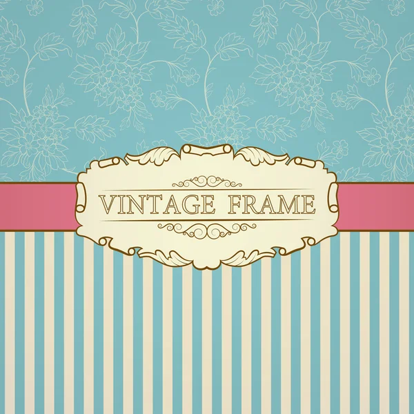 Fondo retro vintage — Vector de stock