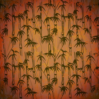 Grunge bambu arka plan