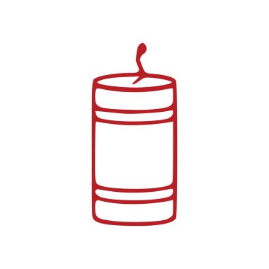 Petard ana hat simgesi beyaz arkaplanda izole edildi