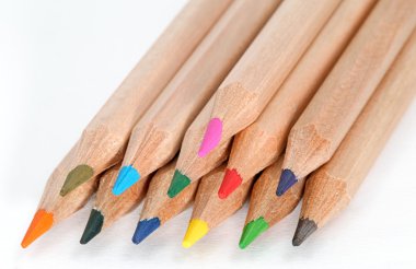 renkli kalemler set.