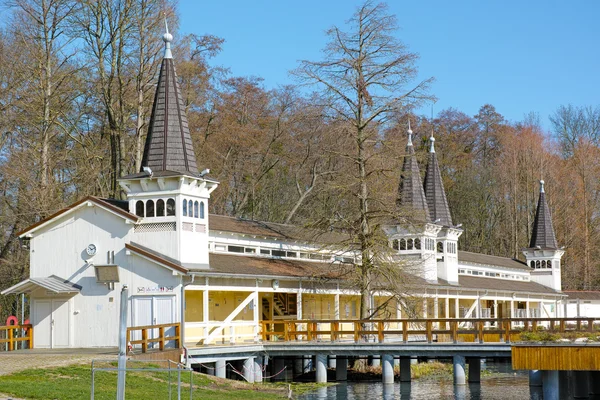 Balneario de Heviz. Imagen De Stock