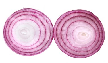 Kırmızı soğan dilimleri