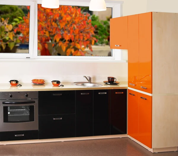 Modern kitchen interior — Stock Photo, Image